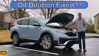 Is Oil Dilution Still a Problem for Honda CRV amp Civic  Exploring the Issue amp Debunking the Myths [upl. by Essyla216]