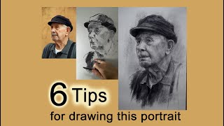 6 Tips for Drawing this Portrait [upl. by Nahsyar]