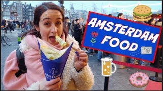 AMSTERDAM FOOD  Τι να φάτε στο Άμστερνταμ [upl. by Norym702]