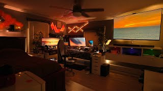 MY DREAM ROOM TOUR  GAMING TV SETUP  EXTREME Upgrades [upl. by Benedic321]