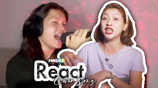 Reaksi Guru Vokal Reaction  Amir Masdi  DI PENJARA JANJI Cover • F8Buzz React [upl. by Kcirrez]