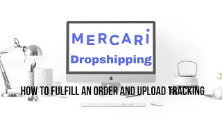 How to Fulfill an order and upload tracking Mercari Dropshipping [upl. by Irakab918]