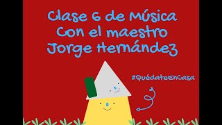 Clase virtual de música No 6 [upl. by Ayotel]