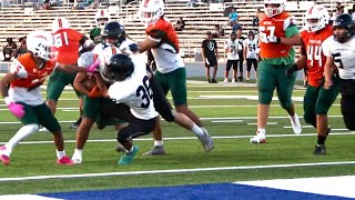 Porterville vs Stockdale Scrimmage 2024🏈 [upl. by Lleinad]