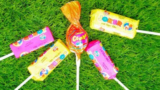 Lollipops Unpacking ASMR 🍭 Chupa Chups Big Babol Alpenliebe Lollipop Watermelon Lollipop [upl. by Herwick]