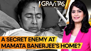 Gravitas Was Mamata Banerjee pushed or was her fall an accident What is truth [upl. by Salene]