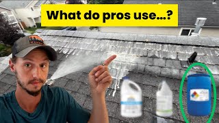 What To Use For Roof Cleaning chemical overview [upl. by Nodnarg]