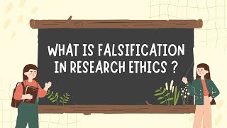 What is Falsification in Research Ethics   NETJRF  PhD  Gaurav Soin [upl. by Haon]