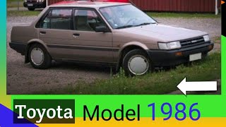 Very Beautiful Shaped Toyota Corolla 1986 [upl. by Asillem437]