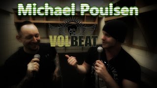 Michael Poulsen of VOLBEAT Interview 82616 Fargo ND [upl. by Ongineb]