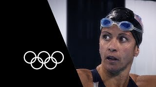 First Female Triple Event Olympian  Sheila Taormina  Olympic Records [upl. by Idihc]