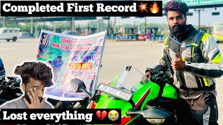 Completed First Record💥  1000kms 11hours🚀  Lost Everything 😭💔 Ladakh  Zx10r  ​⁠Mfcvishnu [upl. by Barnaba]