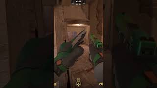 INSANE WINDOW FLASH ON MIRAGE CS2 cs2 counterstrike [upl. by Nahtannhoj]