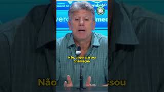 NA COLETIVA O RENATO GAÚCHO FOI PERGUNTADO SOBRE INTERESSE NO GABIGOL MAS NÃO GOSTOU MUITO NÃO… [upl. by Janetta952]