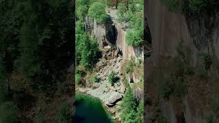 Hodge Close Quarry The Lake District drone ukhiddengem ukoutdoors lakedistrict outdoors [upl. by Terrel]