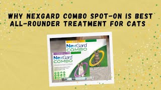 Why NexGard Combo SpotOn is Best AllRounder Treatment For Cats [upl. by Higinbotham]