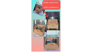 How to make organizer box organizer diy ideasremote holdershortsfeed youtubeshorts viralvideo [upl. by Doran]