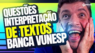 Interpretação de Texto  Questões Vunesp com o Prof Douglas [upl. by Dukey]