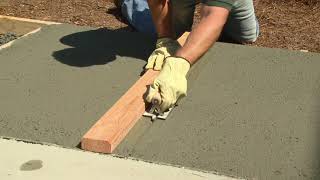 How to Pour amp Finish Concrete Hi Resolution [upl. by Hickey]