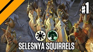 Selesnya Infinite Squirrel Combo  JHH Historic  MTG Arena [upl. by Odrick135]