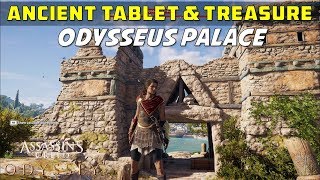 Odysseuss palace Location of Ancient Tablet and loot treasure  ASSASSIN’S CREED ODYSSEY [upl. by Ellyn22]