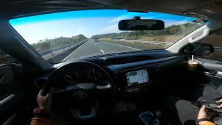 2024 Hilux G  To Subic From Alabang POV  Sunday Morning Drive  Philippines  Part 9  GoPro 9 Raw [upl. by Suinotna]