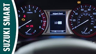 How To Change Your Clock  Get Suzuki Smart  Suzuki UK [upl. by Dorahs322]