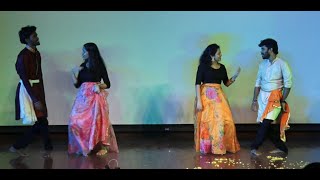 IIT Bombay Telugu dance TELCA 2023 chamkeelaangeelesi pulsarbikesong WhyRaju  Singam Naresh [upl. by Sirtimed]