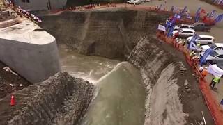 NEW PANAMA CANAL  OPENING OF WATERS  PANAMA CANAL  TRIPLEJ PANAMA [upl. by Aisyat962]