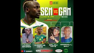 🔴DIRECT Debrief Sénégal vs Gambie avec nos experts Lamine Gadiaga et Lamine Soly [upl. by Adnot]