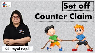 How Setoff different from Counterclaim  Setoff  CounterClaim  CPC  Law [upl. by Zwiebel]