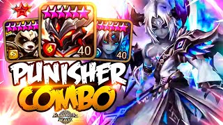 44HP55RES TANKY SQUAD Destroys Enemies in Summoners War [upl. by Hofmann283]