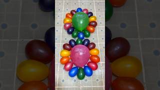 Beautiful Pink Green Happy Birthday Balloons and Mini 28 Rainbows Balloons Pop Reverse ASMR [upl. by Lady]