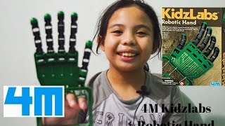 4M Kidzlabs Robotic Hand  Kiddie Things [upl. by Baalbeer716]