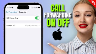 iOS18 How to Turn ON OFF Call Forwarding on iPhone [upl. by Ahsitauq]