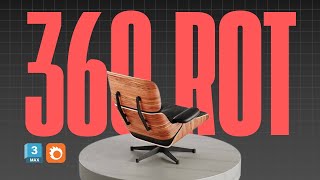 How to make 360 Animation Loop in 3ds Max  Corona Render [upl. by Enilav]