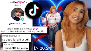 going undercover as a BEGINNER editor on TikTok for ONE WEEK  fme contest winners [upl. by Ahsekyt]