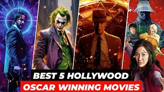 Best 5 Hollywood Oscar Winning Movies in Hindi [upl. by Andrey]