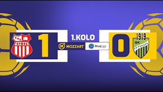 Mozzart Bet Prva liga Srbije 202324  1Kolo OFK VRŠAC – KOLUBARA 10 00 [upl. by Lettie]