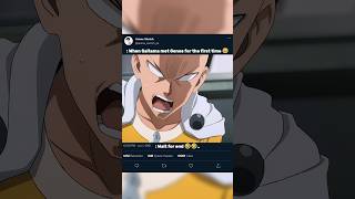 Saitama and Genos funny moment 🤣  animeinsaansk youtubeshorts animeedit onepunchman [upl. by Gerardo223]