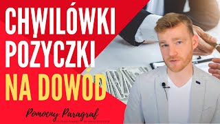 CHWILÓWKI POŻYCZKI NA DOWÓD LICHWA Pomocny § Paragraf 🎬 12 [upl. by Fitzgerald305]