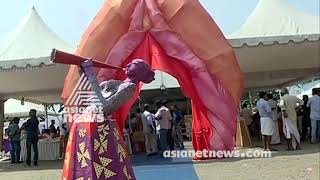 Celebrating Menstruation 2nd day of Arpo Arthavam at Kochi Marine Drive [upl. by Cinemod]