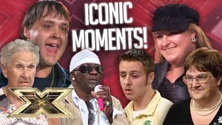 Top 5 ICONIC moments from the EARLY DAYS of The X Factor [upl. by Macgregor]