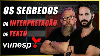 COMPREENSÃƒO E INTERPRETAÃ‡ÃƒO DE TEXTO BANCA VUNESP AULA GRÃTIS [upl. by Aratahc833]