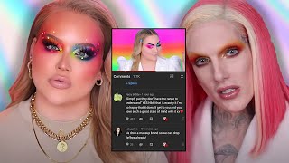 Nikkie Tutorials SHADES Jeffree Star amp LEAKED Call [upl. by Sara-Ann957]