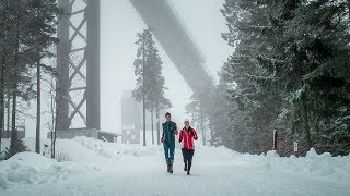 RUNNING HILL REPEATS IN THE SWEDISH WINTER [upl. by Pirzada824]