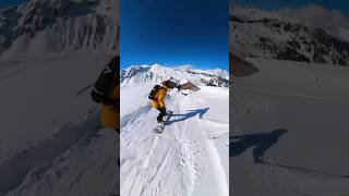 Epic Mountain Ski Adventure shortsfeed skiadventure skiing winteradventures shortvideo [upl. by Hermann]