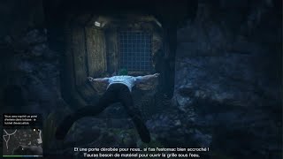 Emplacement du tunnel devacuation  reperage braquage cayo perico gta online [upl. by Ataynek879]