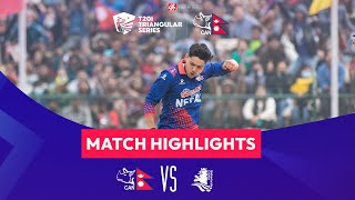 Nepal vs Netherlands  Match Highlights [upl. by Ender]