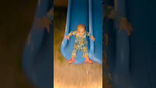 Hiba playing in parak  slide cutebaby clayart sabafamily baby [upl. by Pansy]